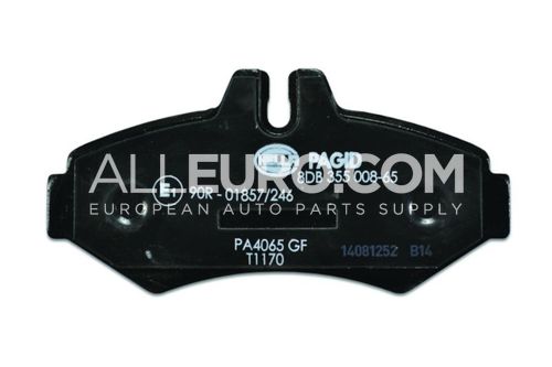 Hella Pagid Rear Disc Brake Pad Set 05103557AA